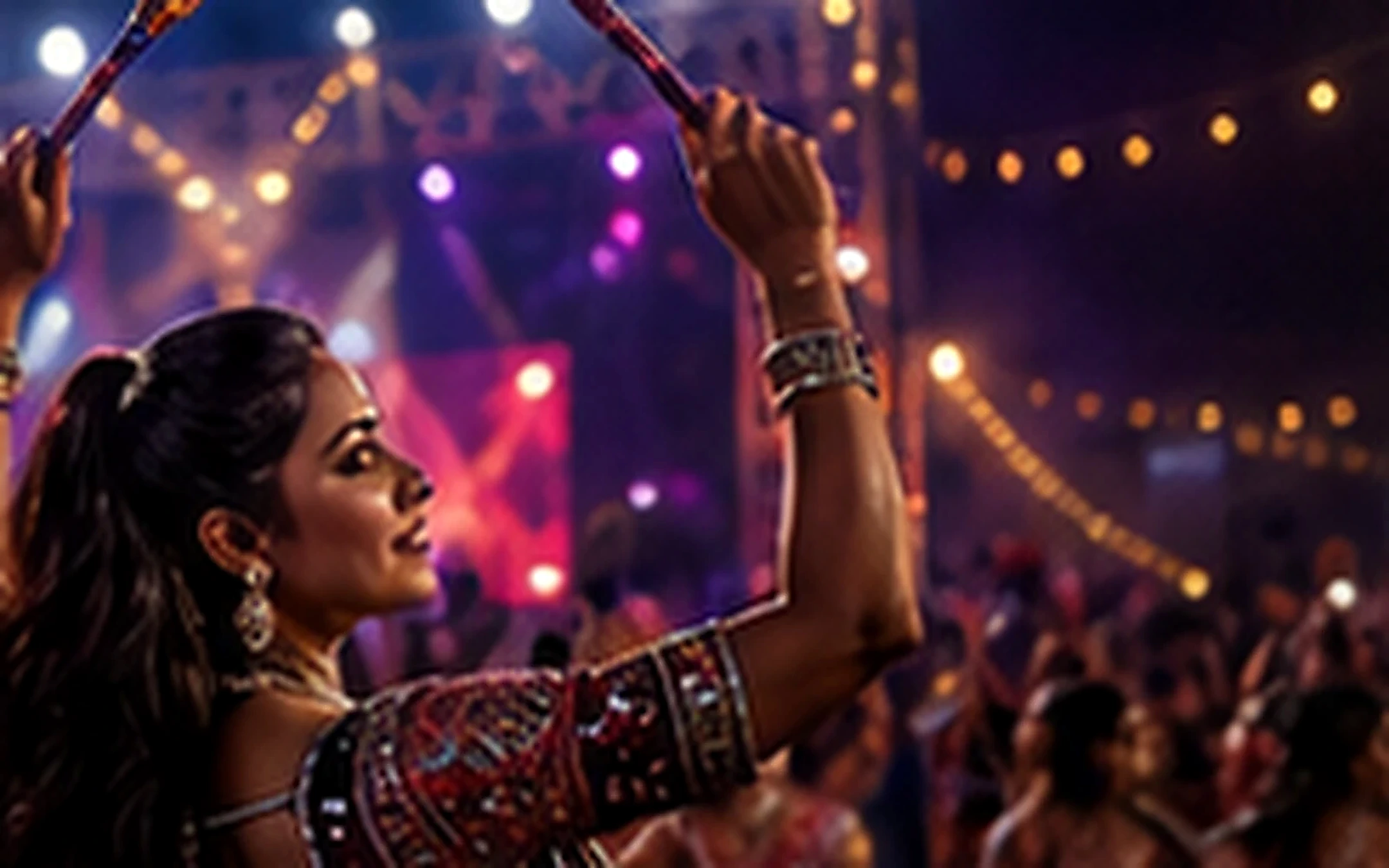 Navraas main event atmosphere