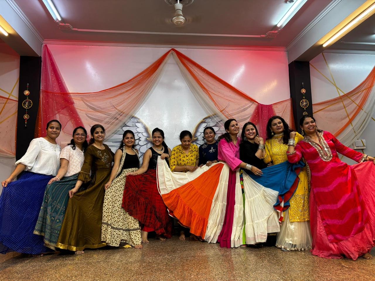 Dancers on stage