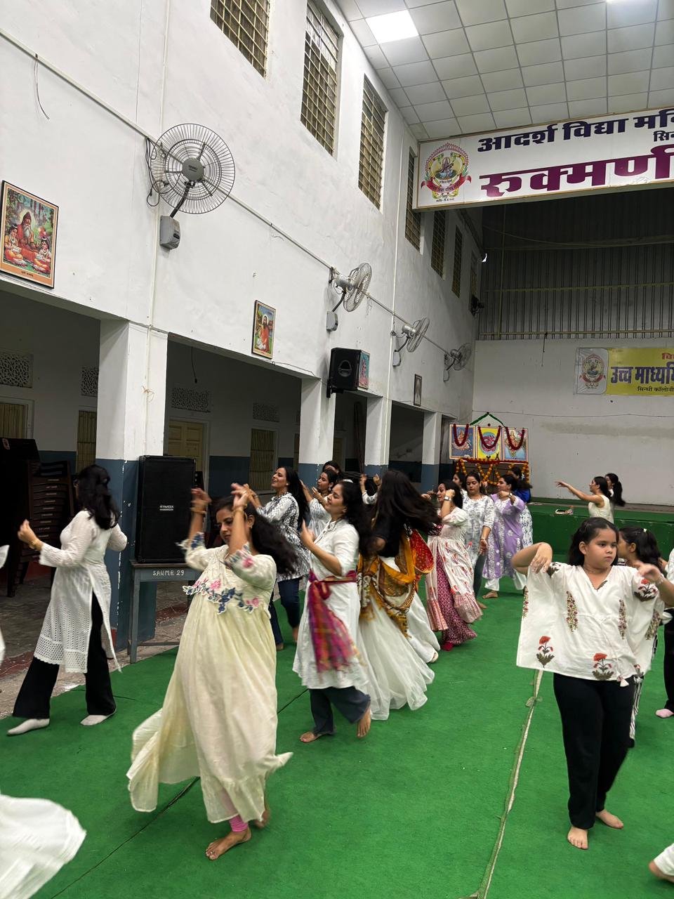 Garba practice action